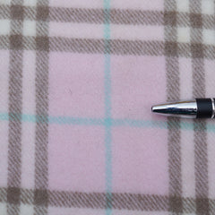 Lambswool Plaid Print Vintage Pre-Loved Scarf