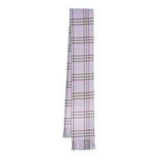 Lambswool Plaid Print Vintage Pre-Loved Scarf
