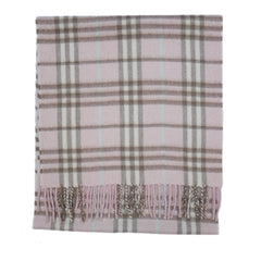 Cashmere Plaid Print Vintage Pre-Loved Scarf