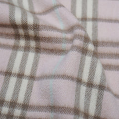 Cashmere Plaid Print Vintage Pre-Loved Scarf
