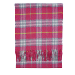 Cashmere Plaid Print Vintage Pre-Loved Scarf