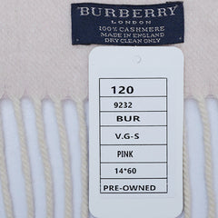 Cashmere Plain Vintage Pre-Loved Scarf