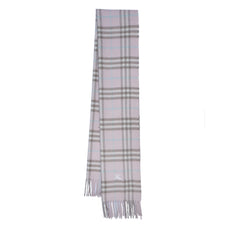 Cashmere/Wool Plaid Print Vintage Pre-Loved Scarf