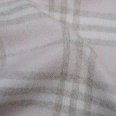 Cashmere Plaid Print Vintage Pre-Loved Scarf