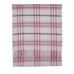 Cashmere Plaid Print Vintage Pre-Loved Scarf