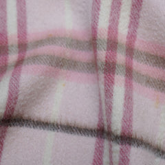 Cashmere Plaid Print Vintage Pre-Loved Scarf