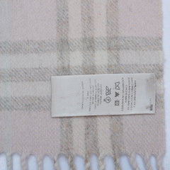 Cashmere Plaid Print Vintage Pre-Loved Scarf