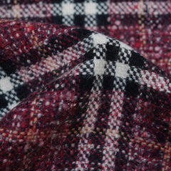 Lambswool Blend Plaid Print Vintage Pre-Loved Scarf