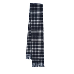 Cashmere Plaid Print Vintage Pre-Loved Scarf