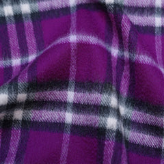 Cashmere Plaid Print Vintage Pre-Loved Scarf