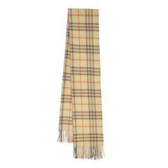 Cashmere Plaid Print Vintage Pre-Loved Scarf