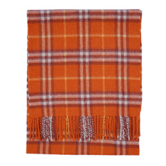 Cashmere Plaid Print Vintage Pre-Loved Scarf