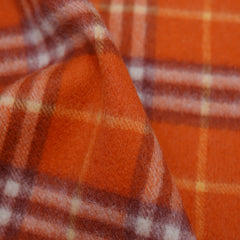 Cashmere Plaid Print Vintage Pre-Loved Scarf