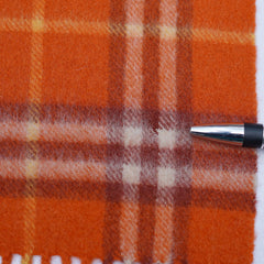 Cashmere Plaid Print Vintage Pre-Loved Scarf