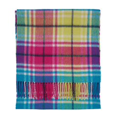 Cashmere Plaid Print Vintage Pre-Loved Scarf