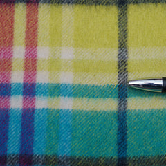 Cashmere Plaid Print Vintage Pre-Loved Scarf