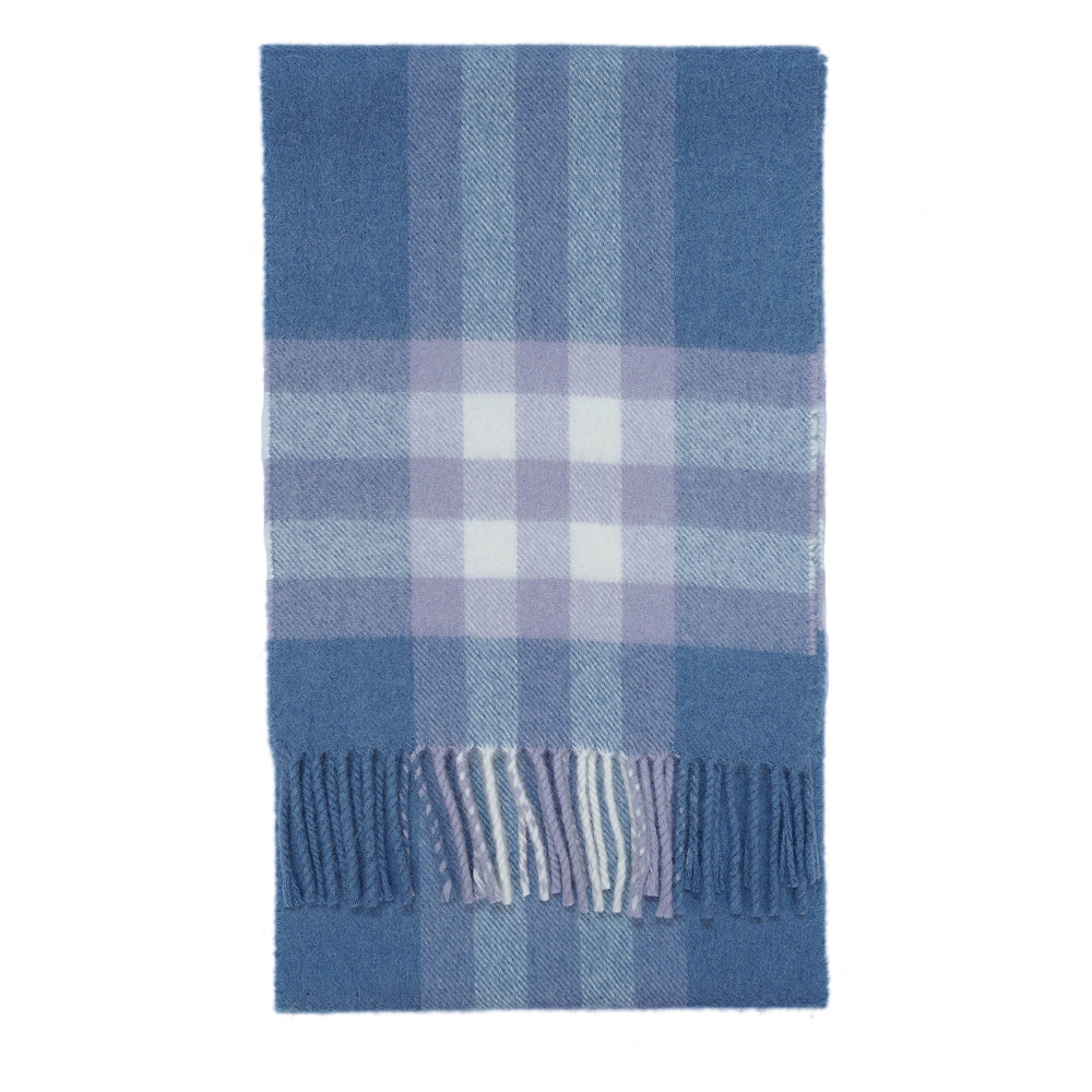 Cashmere Plaid Print Vintage Pre-Loved Scarf