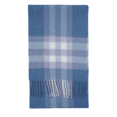 Cashmere Plaid Print Vintage Pre-Loved Scarf