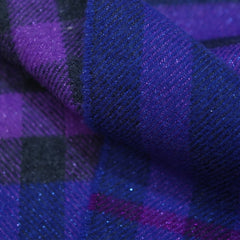 Cashmere Plaid Print Vintage Pre-Loved Scarf