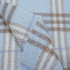 Wool Plaid Print Vintage Pre-Loved Scarf