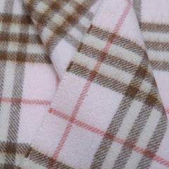 Wool Plaid Print Vintage Pre-Loved Scarf