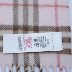 Wool Plaid Print Vintage Pre-Loved Scarf