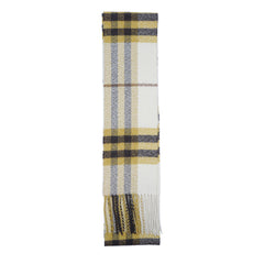 Cashmere Plaid Print Vintage Pre-Loved Scarf