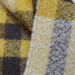 Cashmere Plaid Print Vintage Pre-Loved Scarf