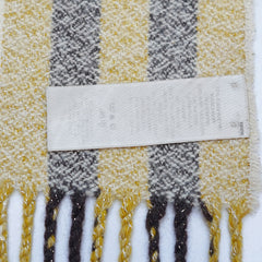 Cashmere Plaid Print Vintage Pre-Loved Scarf