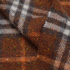 Lambswool Plaid Print Vintage Pre-Loved Scarf