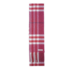 Wool Plaid Print Vintage Pre-Loved Scarf