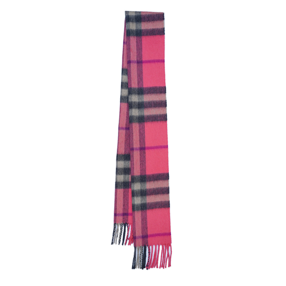 Wool Plaid Print Vintage Pre-Loved Scarf