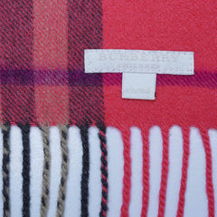 Wool Plaid Print Vintage Pre-Loved Scarf