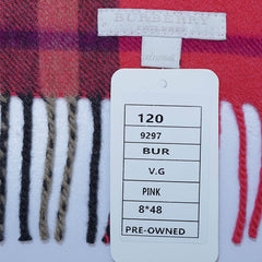Wool Plaid Print Vintage Pre-Loved Scarf
