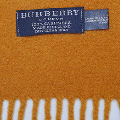 Cashmere Plain Print Vintage Pre-Loved Scarf
