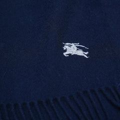 Cashmere Plain Print Vintage Pre-Loved Scarf