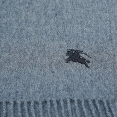 Cashmere Plain Print Vintage Pre-Loved Scarf