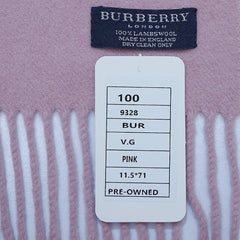 Lambswool Plain Vintage Pre-Loved Scarf