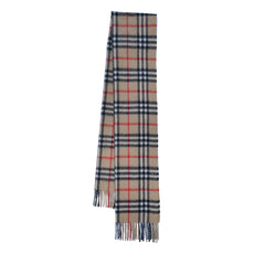 Cashmere Plaid Print Vintage Pre-Loved Scarf