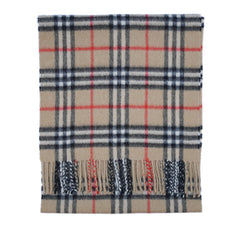 Cashmere Plaid Print Vintage Pre-Loved Scarf
