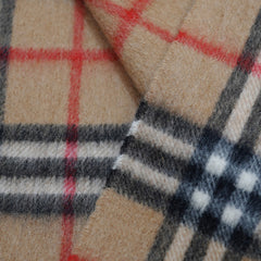 Cashmere Plaid Print Vintage Pre-Loved Scarf