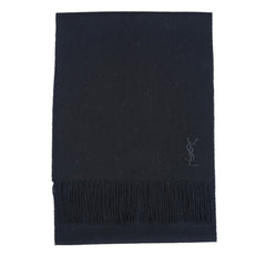 YSL Wool Plain Vintage Pre-Loved Scarf