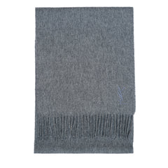 YSL Wool Plain Vintage Pre-Loved Scarf