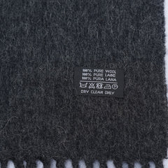 YSL Wool Plain Vintage Pre-Loved Scarf