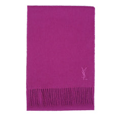 YSL Wool Plain Vintage Pre-Loved Scarf
