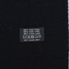 YSL Wool Plain Vintage Pre-Loved Scarf