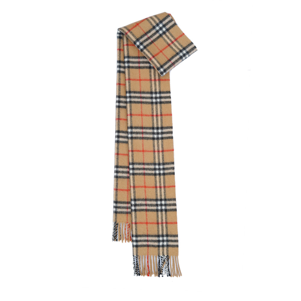 Burberry Lambswool Vintage Check Pre-Loved Scarf