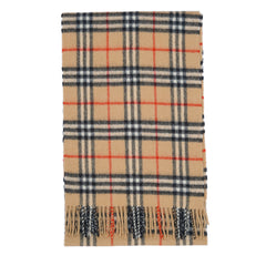 Burberry Lambswool Vintage Check Pre-Loved Scarf