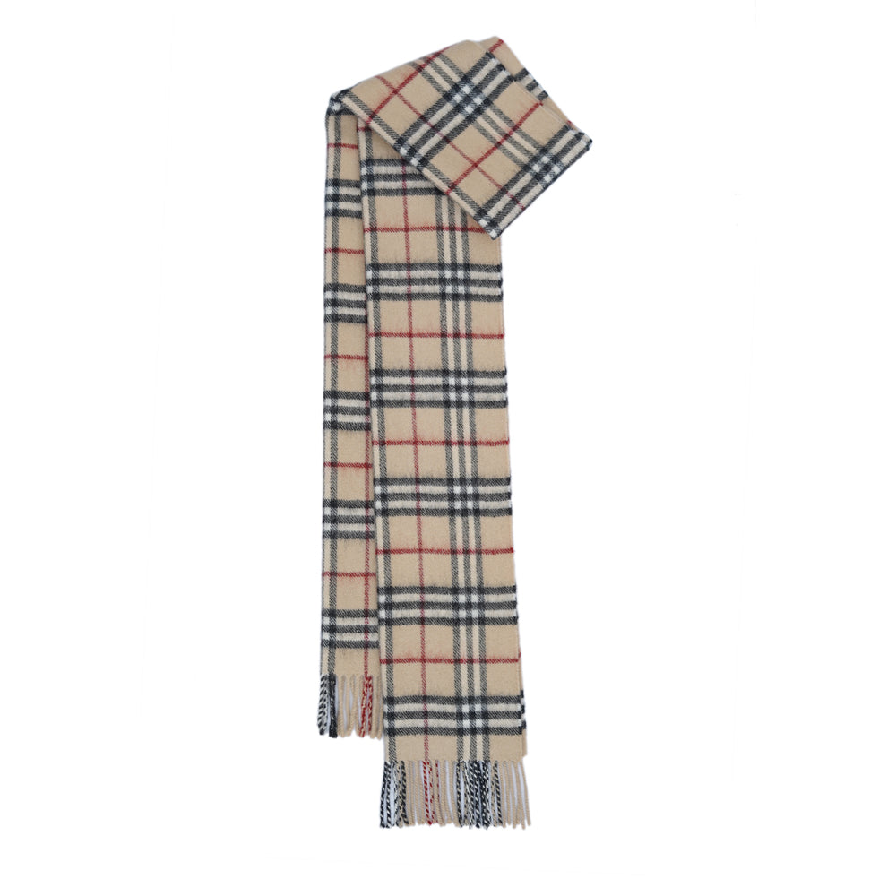 Burberry Lambswool Vintage Check Pre-Loved Scarf