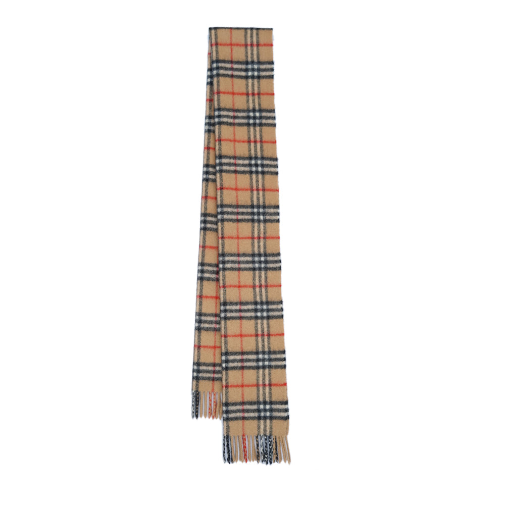 Burberry Lambswool Vintage Check Pre-Loved Scarf